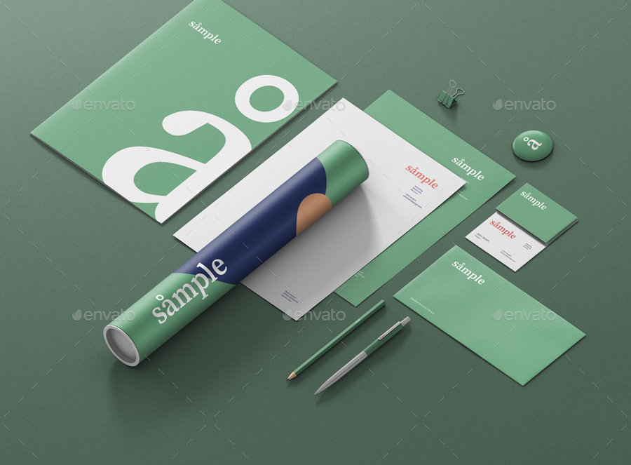 stationery branding mockup creator by visconbiz graphicriver branding mock up