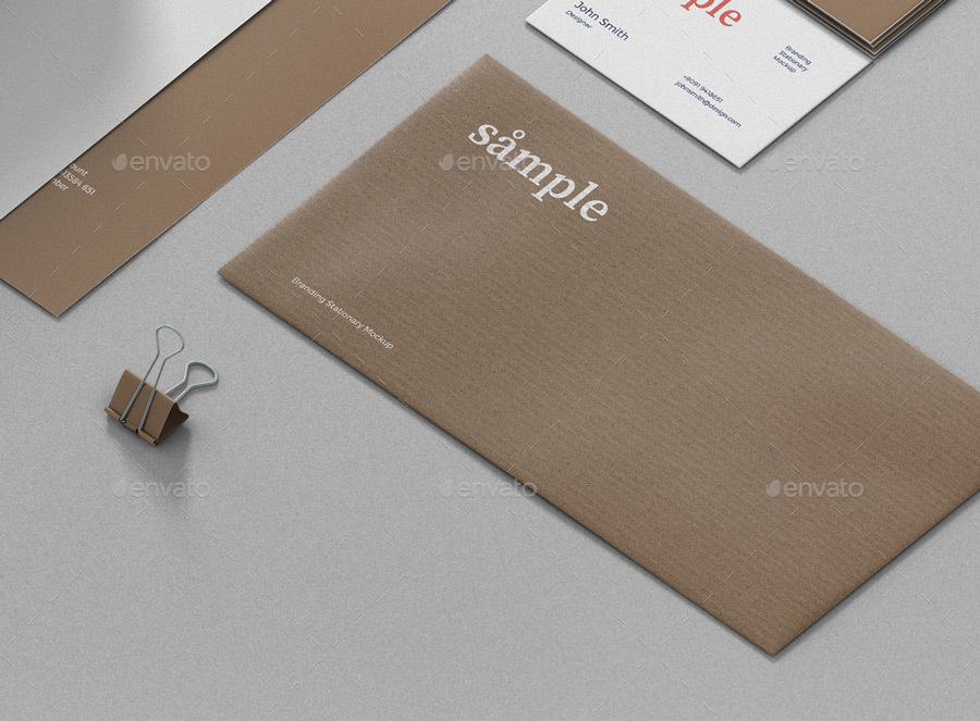 stationery branding mockup creator by visconbiz graphicriver