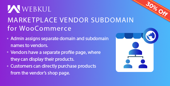 Marketplace Vendor Subdomain Plugin for WooCommerce - CodeCanyon Item for Sale