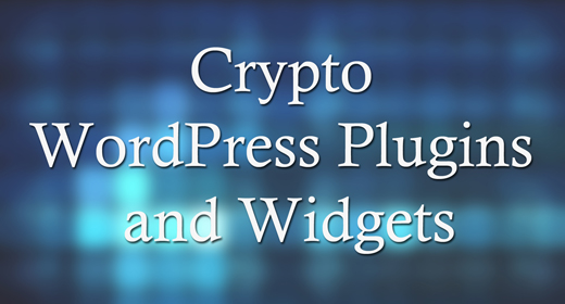 Crypto WordPress Plugins and Widgets