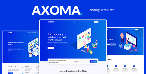 Axoma - Responsive - ThemeForest 23004955
