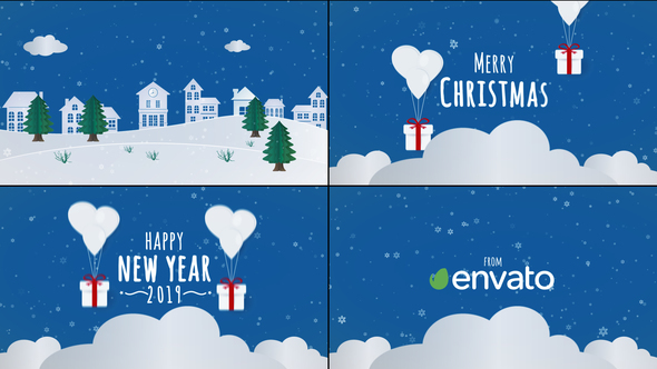 Christmas Card - VideoHive 23047535