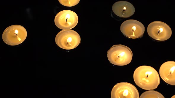 Candles Float on Water alt