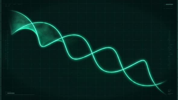 Biology Evolution Study In Innovative Scientific Software Analyzing DNA Strand alt