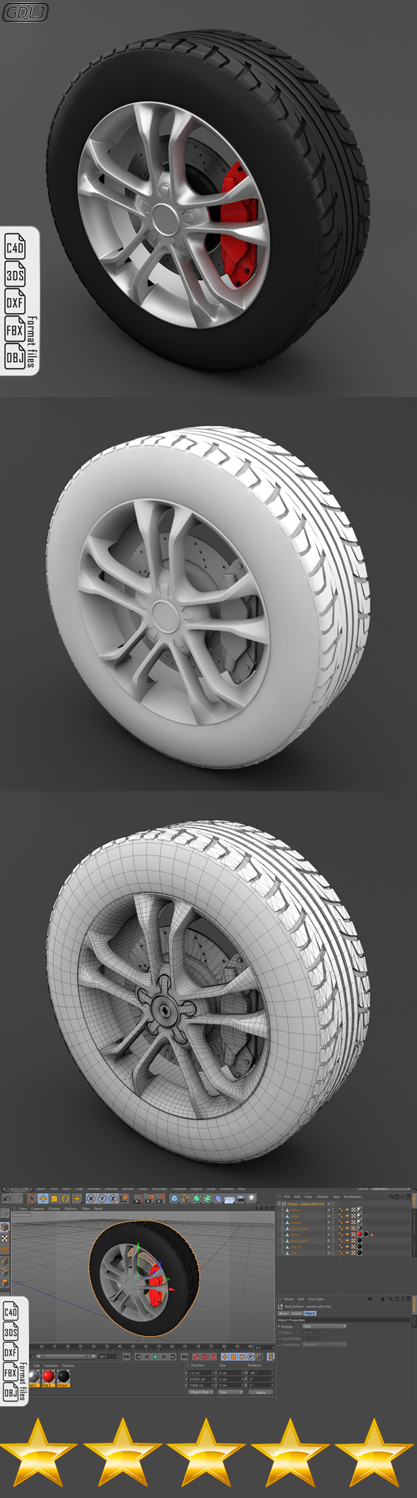Wheel - wheel - 3Docean 23049717