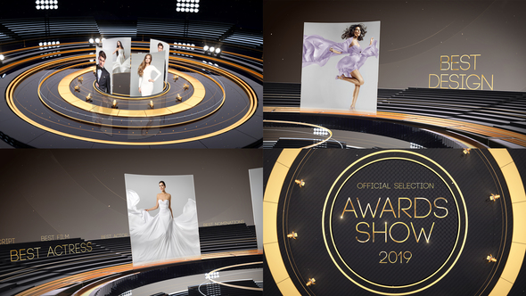 Golden Awards Promo - VideoHive 23060083