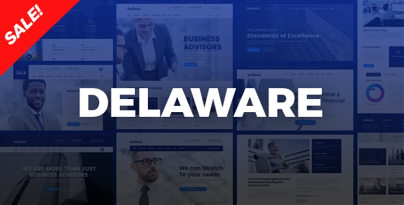 Delaware - Corporate Company, Consulting HTML Template