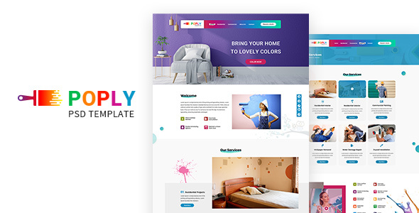 Poply Painting - ThemeForest 23056797