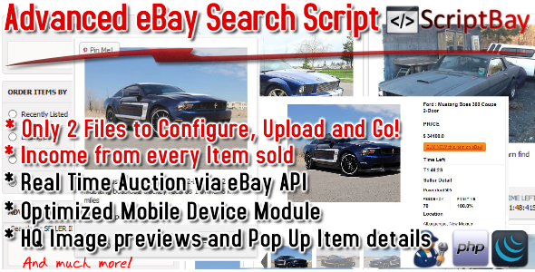 ScriptBay - Advanced Affiliate Ebay Script - CodeCanyon Item for Sale