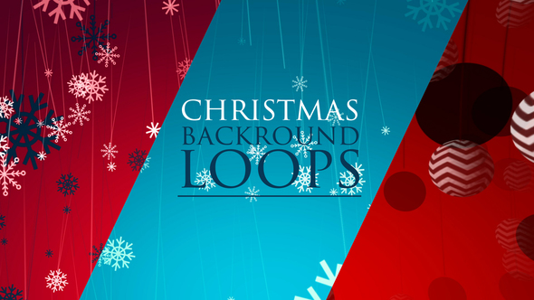 Christmas Background Loops - VideoHive 23066360