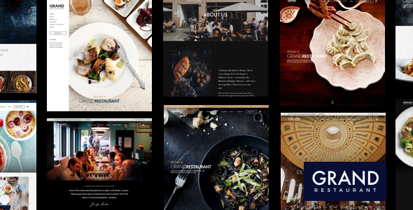 Grand Restaurant | Restaurant WordPress for Restaurant