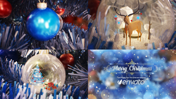Merry Christmas and - VideoHive 23066321