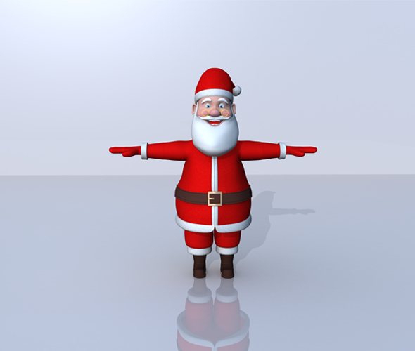 Santa Claus 3D - 3Docean 23067427