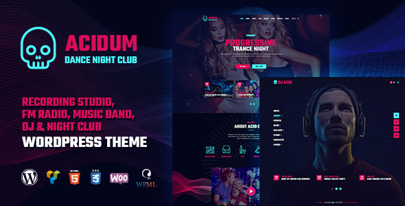 Acidum - Night Club and DJ WordPress Theme by like-themes | ThemeForest