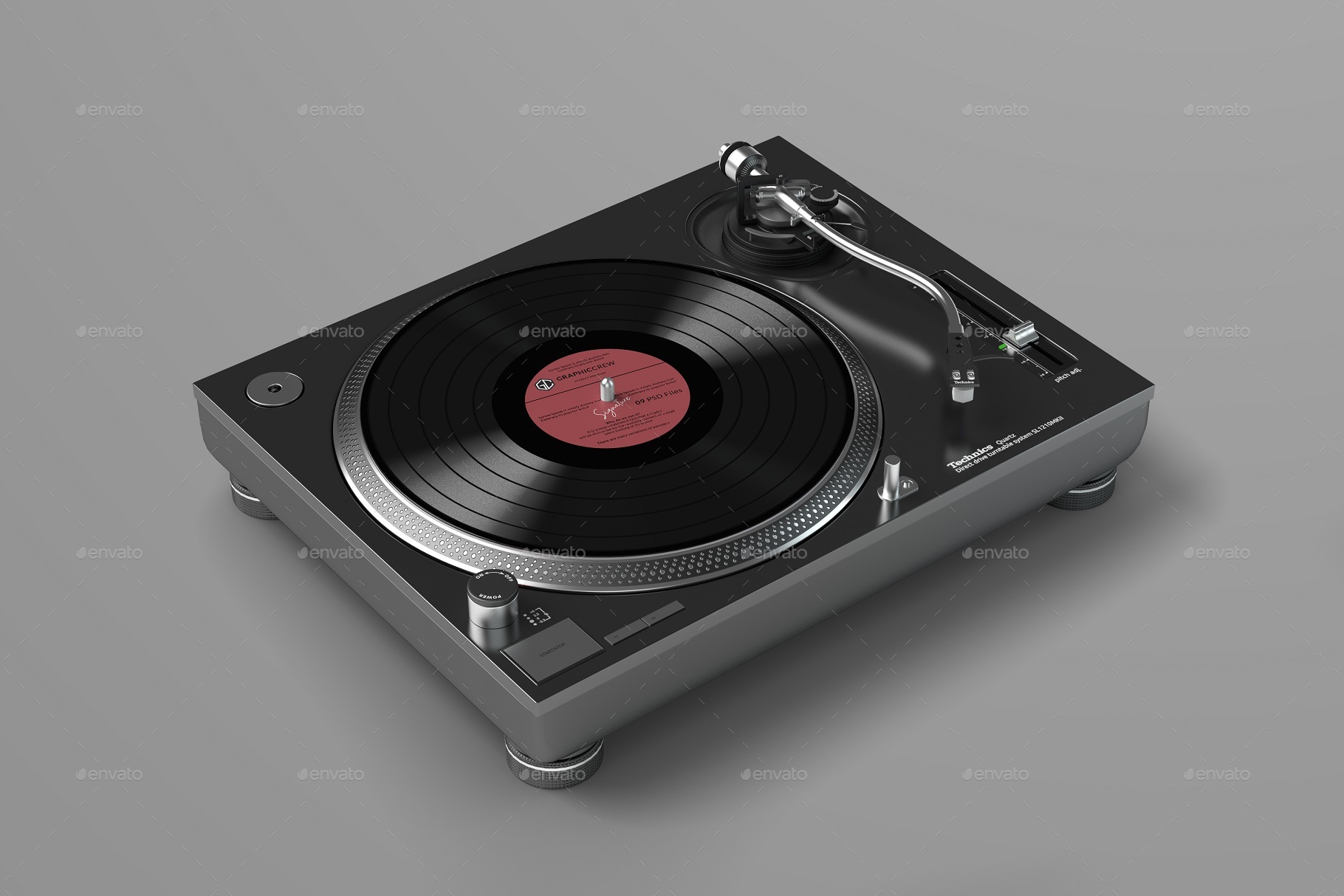 Download Vinyl PSD Mockup by graphiccrew | GraphicRiver