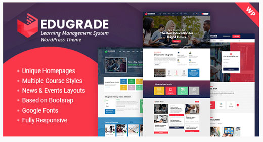 Edugrade - Education WordPress Theme
