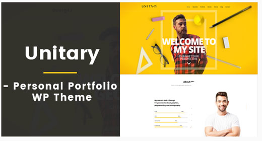 Unitary - Creative Personal Portfolio WP Theme