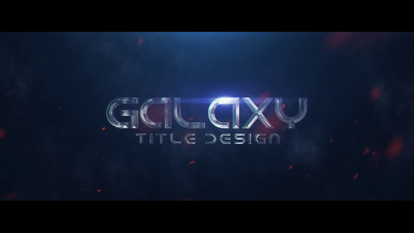 Galaxy Title Design - VideoHive 23074661