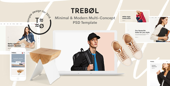 Trebol - MinimalModern - ThemeForest 23077508