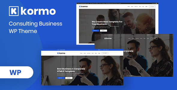 Kormo – Consulting Business WordPress Theme