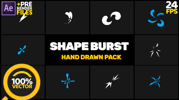 Shape Burst Pack // After Effects