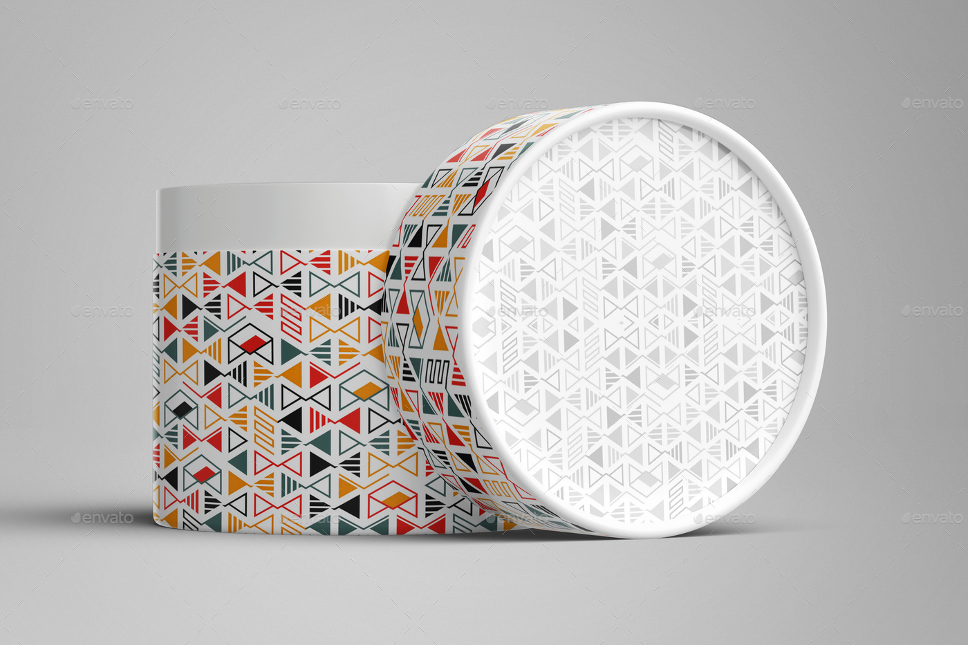 Short Tube / Can Packaging Mock-Up, Graphics | GraphicRiver