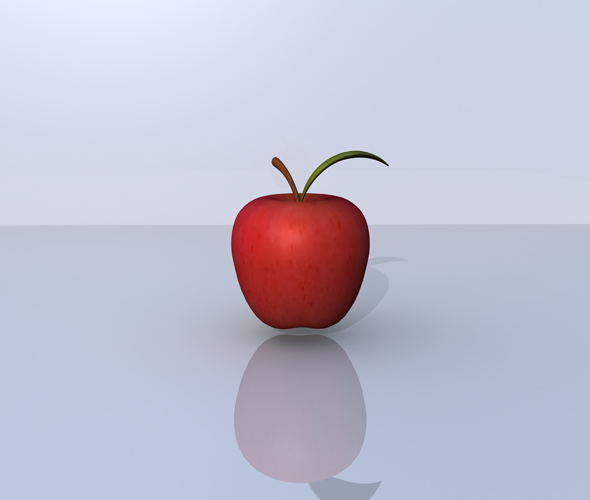 Apple 3D Model - 3Docean 23080189