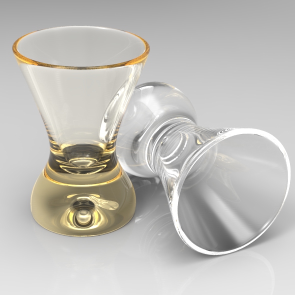 Modern Shot Glass - 3Docean 23086557