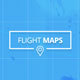 Flight Maps - Visualize Where You&#39;re Travelling - VideoHive Item for Sale