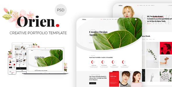 Orien - Creative - ThemeForest 23033210