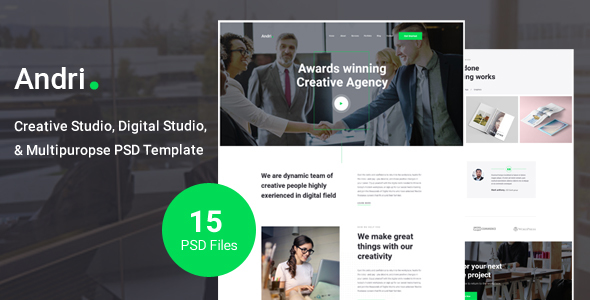 Andri - Multi-Purpose - ThemeForest 23090917