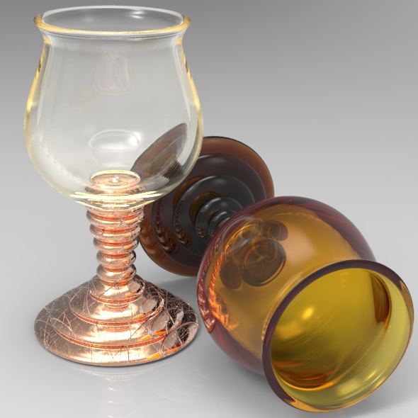 Ringed Stem Wine - 3Docean 23092611