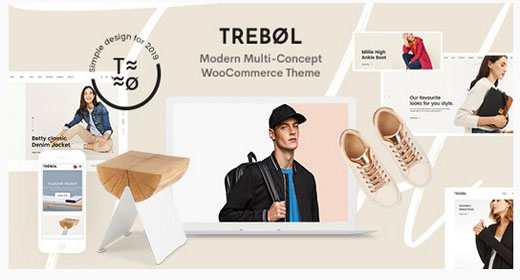 Trebol - Minimal & Modern Multi-Concept WooCommerce Theme