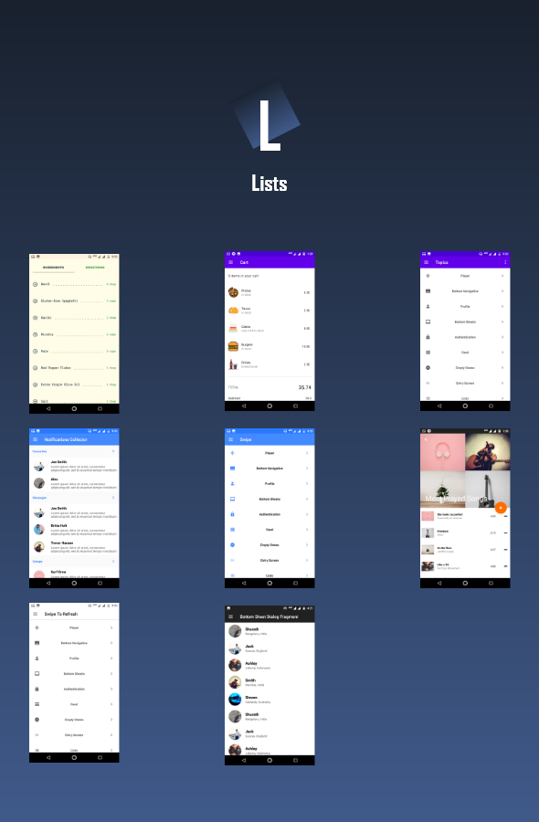  CodeX Android Material UI Templates Free Download Download CodeX 