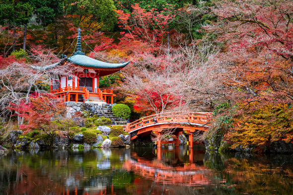 Daigoji Temple in Autumn, Kyoto, Japan Stock Photo by lkunl | PhotoDune