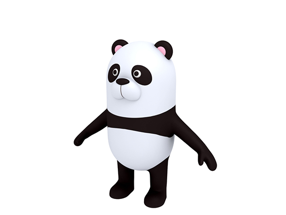 Panda Character - 3Docean 23093665