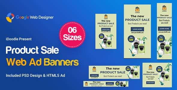 Product Sale Banners Ad - GWD