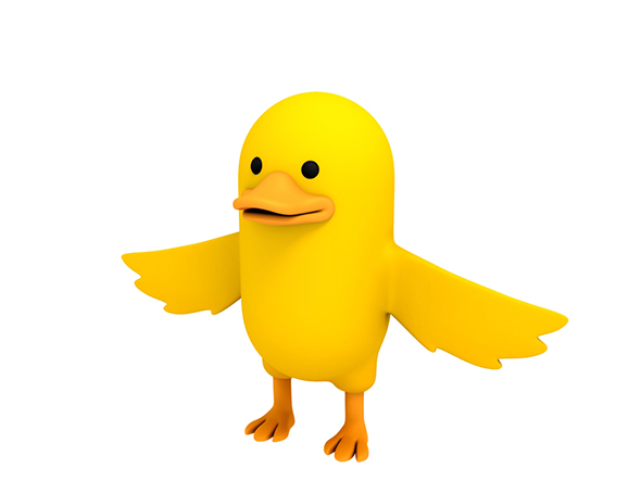 Yellow Duck Character - 3Docean 23093800