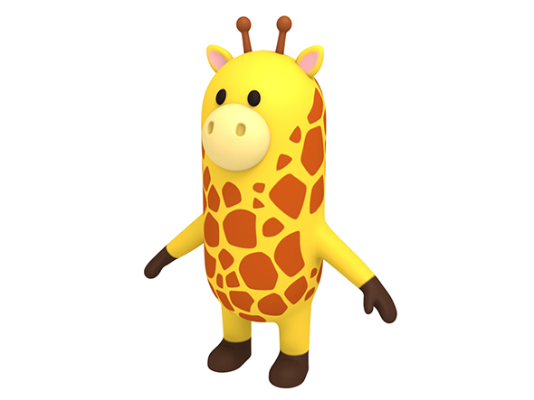 Giraffe Character - 3Docean 23093825