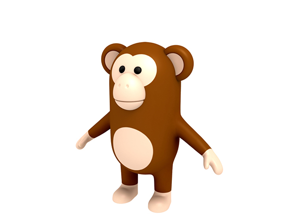 Monkey Character - 3Docean 23093851