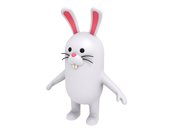 Rabbit Character - 3Docean 23093863