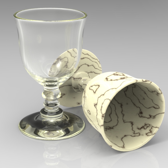 Clssical Wine Glass - 3Docean 23094412