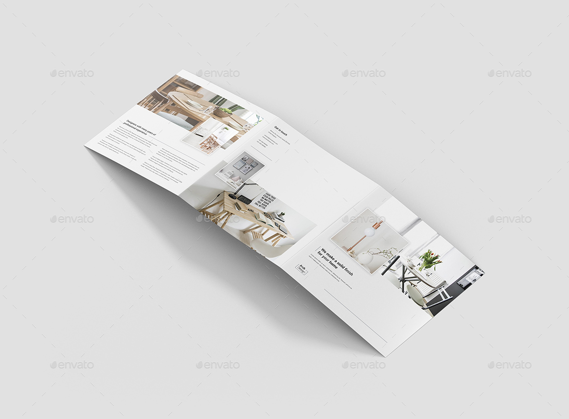 Brochure – Architectural Studio Tri-Fold Square, Print Templates ...