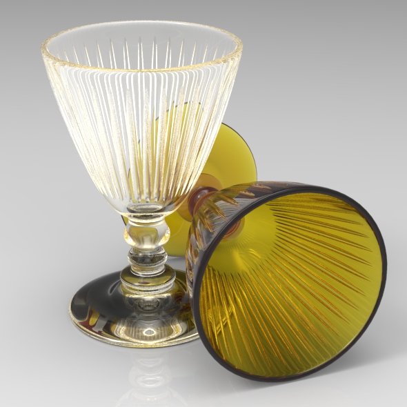 Classical Wine Glass - 3Docean 23095117