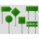 Green Traffic Signs
