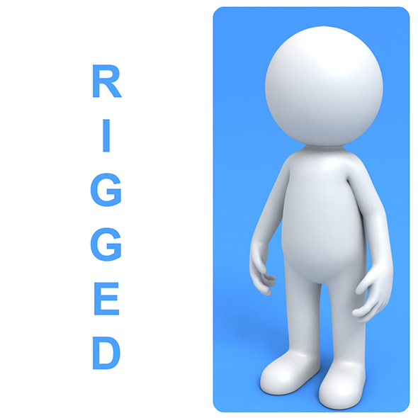Rigged Stickman - 3Docean 23098537