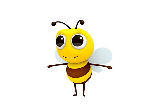 Bee Character - 3Docean 23099901
