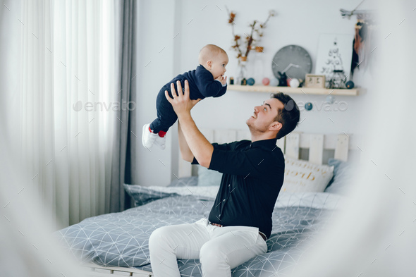 Father with son - Stock Photo - Images