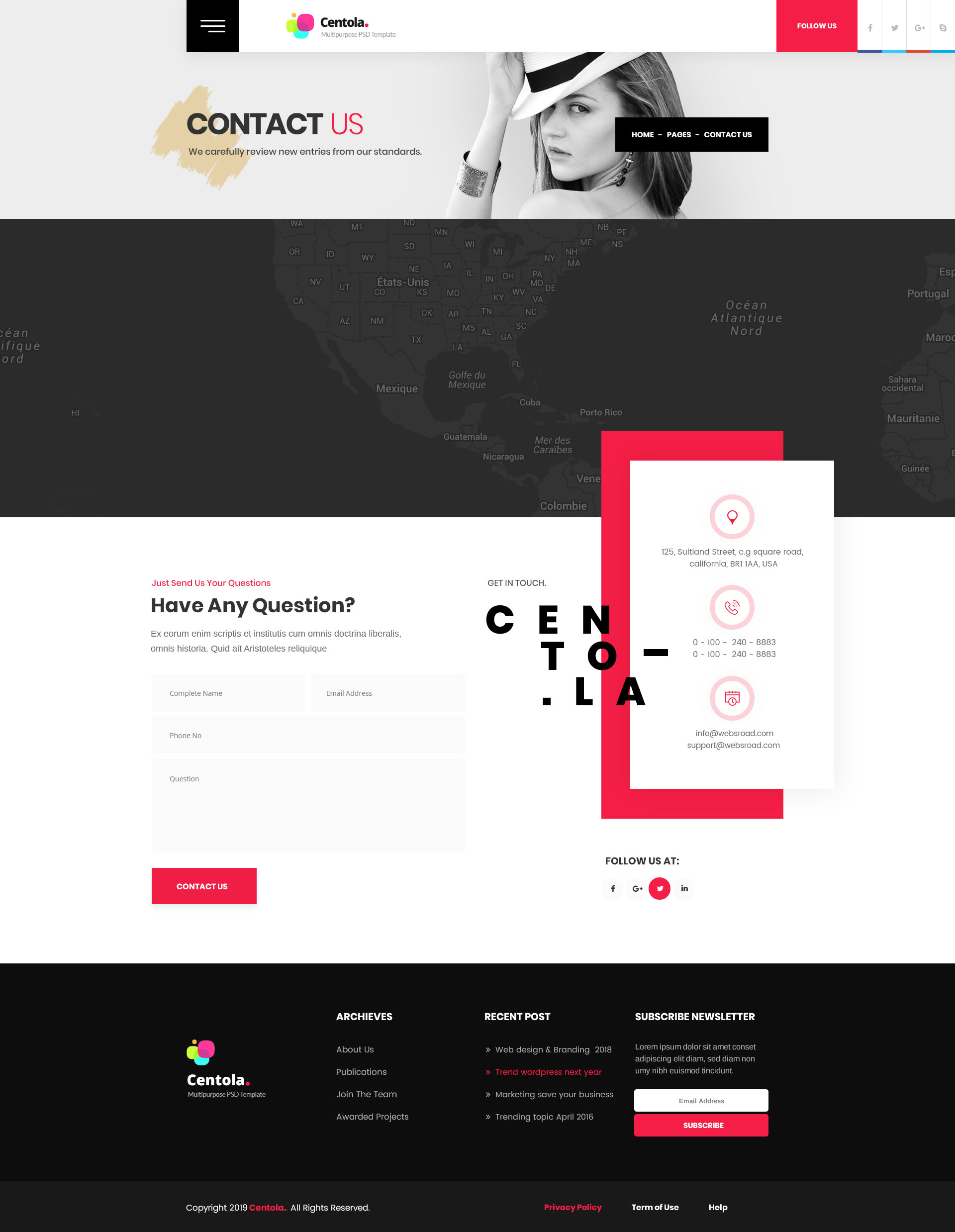 Centola - Multi-Concept PSD Template by themextic | ThemeForest