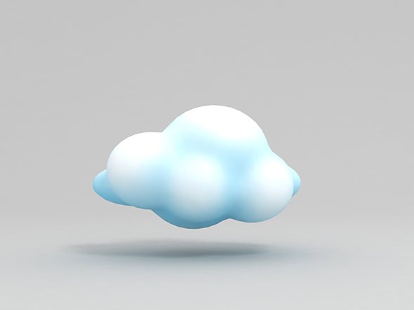 Cartoon cloud - 3Docean 23101134